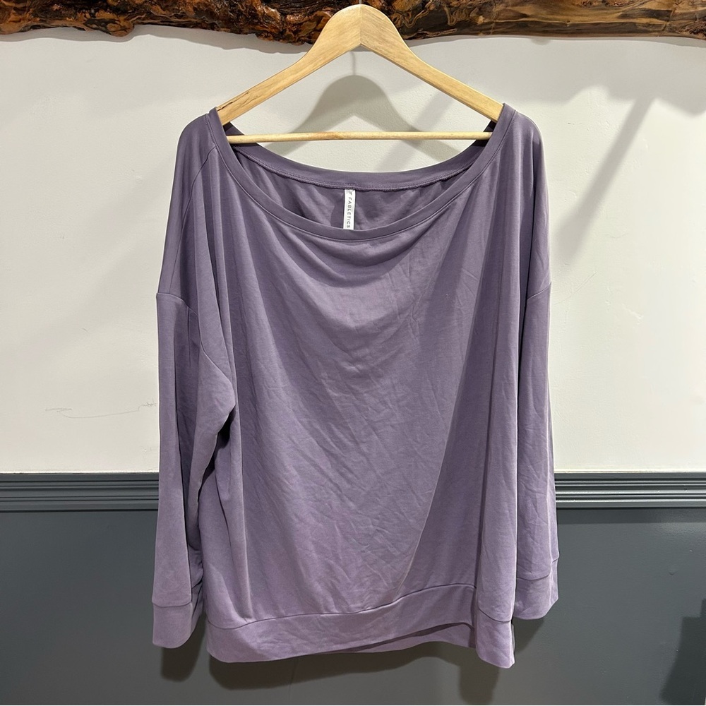 Women's Purple Loungewear Top Plus Size